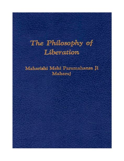 philosophy of liberation pdf